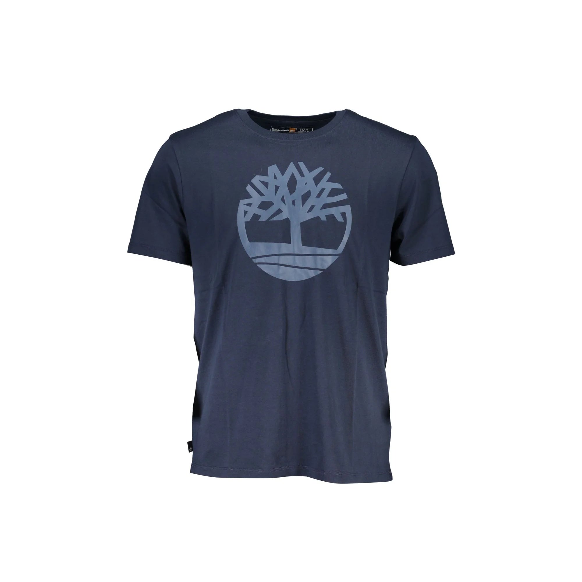 Timberland T-Shirt Maniche Corte Uomo Blu Stampa Logo - foto prodotto